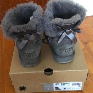 Ugg gray boots size 6